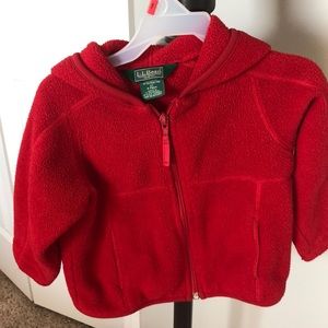 LL Bean fleece jacket 2T
